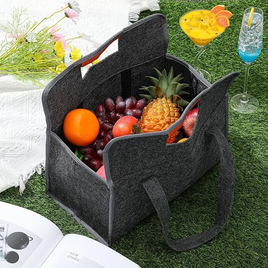 6 Cup Drink Carrier with Handle, Insulated Drink Caddy Holder with Adjustable - Image 6