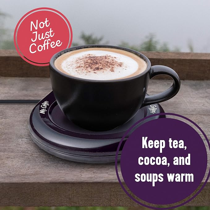 Mr. Coffee Mug Warmer for Coffee and Tea Portable Cup Warmer for Travel Office - Image 4
