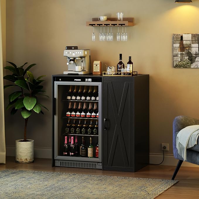 Herture Mini Fridge Cabinet - Image 4