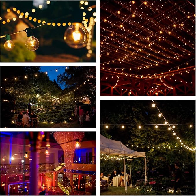 Hometown Evolution, Inc. 25’ G40 Globe String Lights Set - Image 5