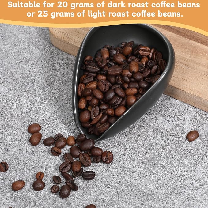 Ceramic Coffee Bean Dosing Cup, Coffee Dosing Tray, Tea Storage Tray, Single - Image 4