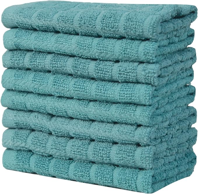 Bumble Dish Cloths | 12" x 12" | 100% Cotton Kitchen Towels | 406 GSM | Soft - Image 5