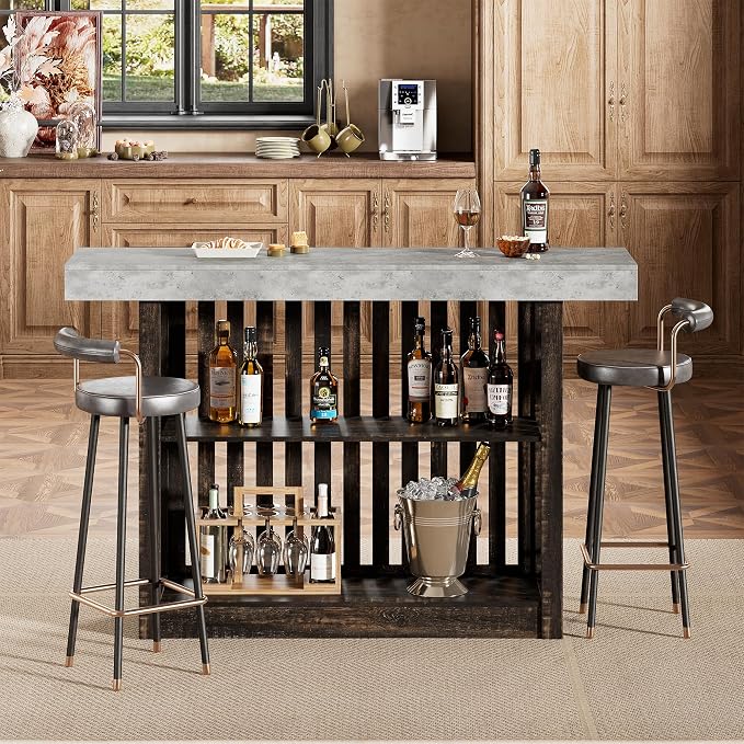 GarveeHome 63" Long Bar Table - Image 6