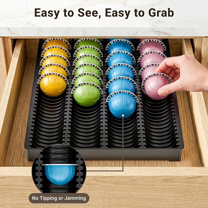 EVERIE Drawer Coffee Pod Organizer - Image 7