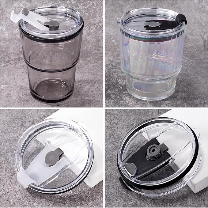 HINZIC 4 Pack Replacement Lids for 20 oz Tumbler, Travel Spill Proof Resistant - Image 5