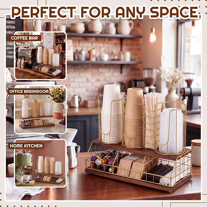 Geelin 18oz Adjustable Coffee Cup Dispenser - Image 4