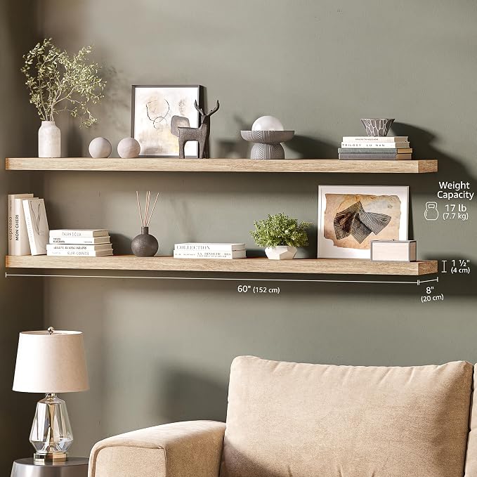 Ballucci Floating Shelves for Wall, - Image 3
