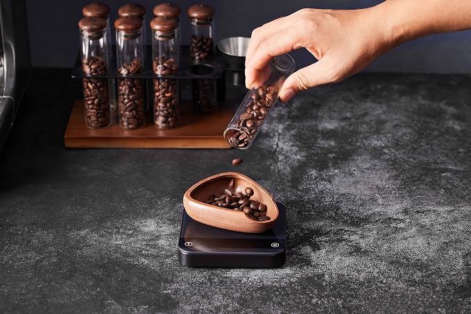 rosewood Coffee Bean Dosing Cup and Spray Bottle Kit - Image 3