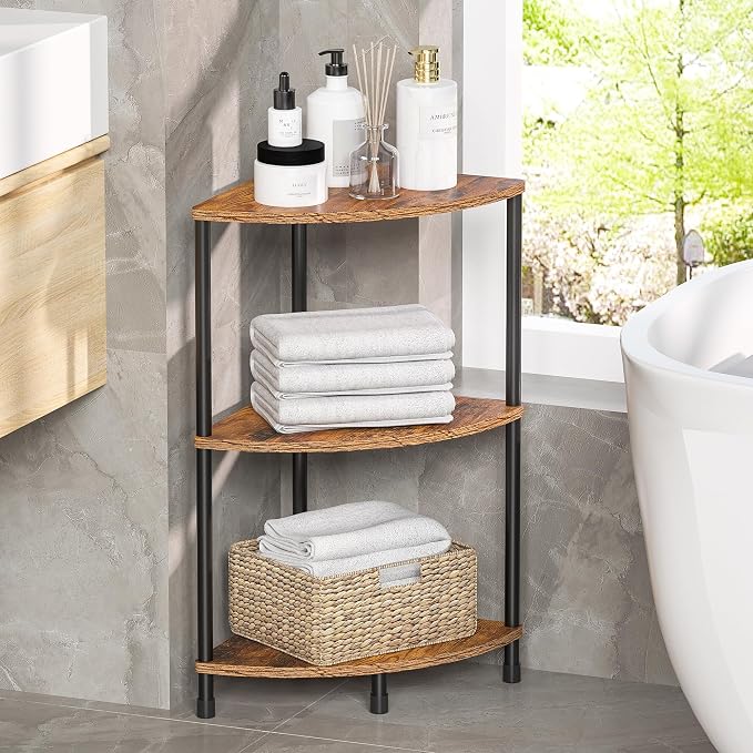 Corner Plant Stand Shelf, 3 Tier Small Shelf Plant Stand - Image 7