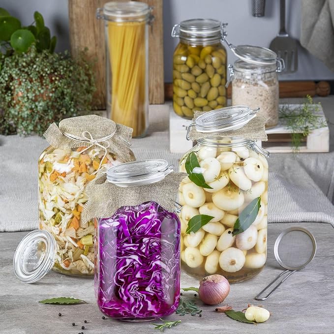 Bormioli Rocco Fido Clear Jar, 169 Oz. - Image 9