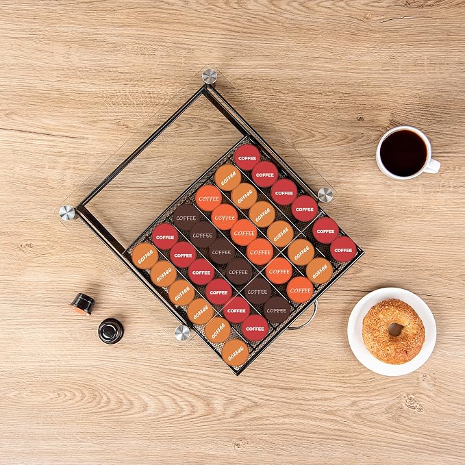 Restaurantware Restpresso 14.4 x 12.3 x 2.8 Inch Coffee Capsule Drawer 1 - Image 6