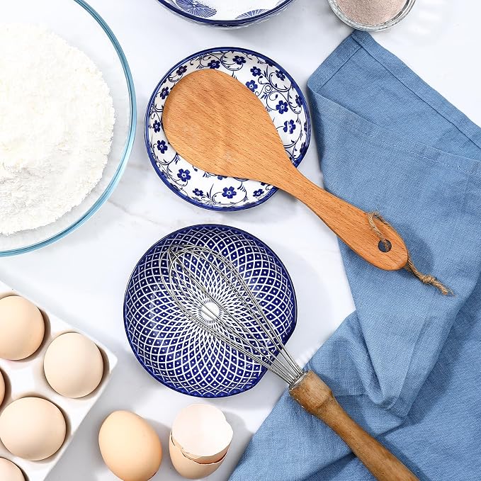 Selamica Ceramic Spoon Rest, 4.8 Inch Spoon Rest - Image 5