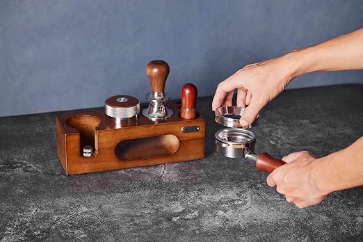 58mm Magnetic Espresso Dosing Funnel & Puck Screen Set - Image 3