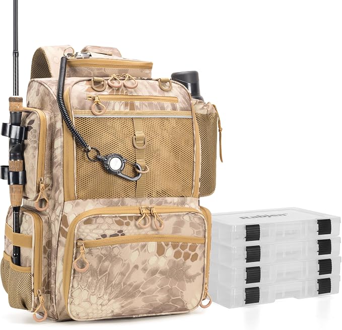 Rabjen Fishing Tackle Backpack by Rabjen