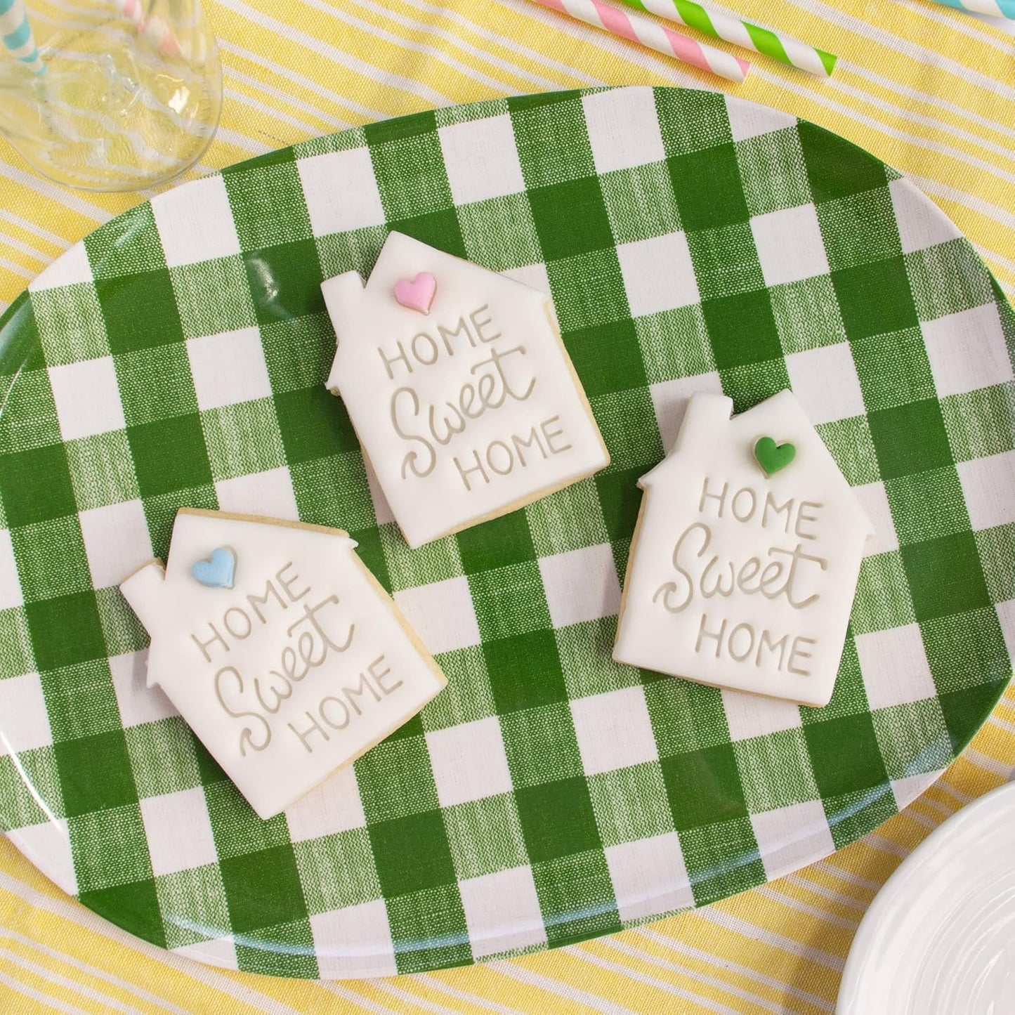 Housewarming Home Sweet Home cookie cutter, 1 piece - Bakerlogy