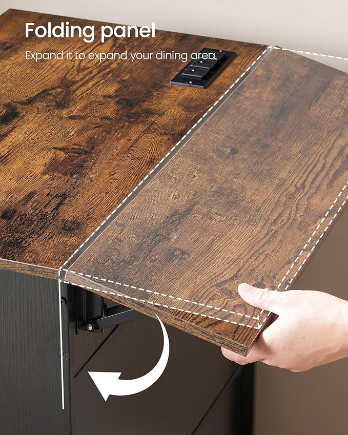 CHOEZON Kitchen Island, Kitchen Island Cart - Image 7