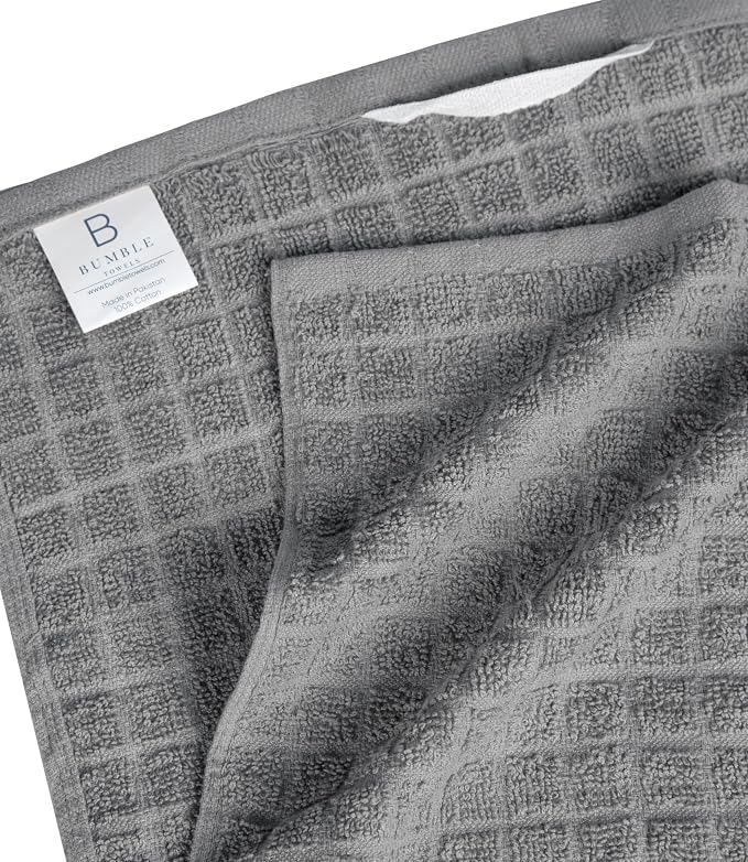 Bumble Kitchen Towels | 16” x 28” | 100% Cotton Kitchen Towels | 385 GSM | Soft - Image 4