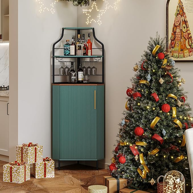 ARTPOWER Corner Bar Cabinet - Image 3