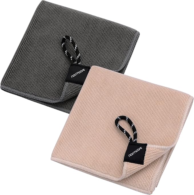 Normcore Barista Cleaning Towels 2 Packs, Microfiber Barista Cloth Set - Image 2