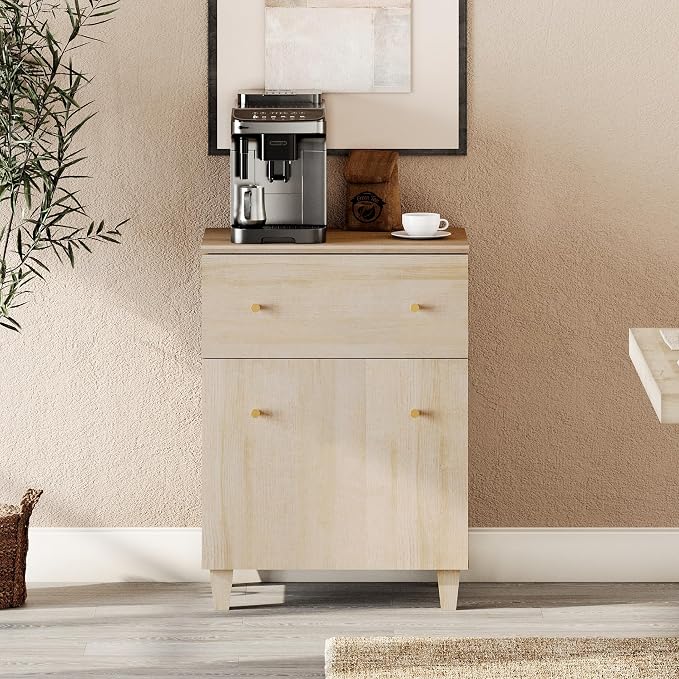 WAMPAT Buffet Cabinet with Drawer and Door - Image 3
