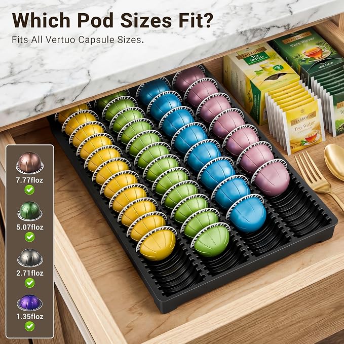 EVERIE Drawer Coffee Pod Organizer - Image 3