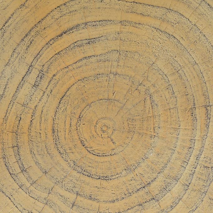 Twist End Table with Wood Grain Texture, 12 Inch Square Spiral Accent Table - Image 8
