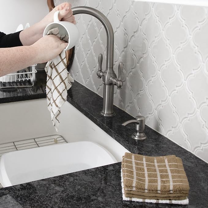 Ritz Premium 3-Pack Kitchen Towel & 6-Pack Dish Cloth Set - Image 5