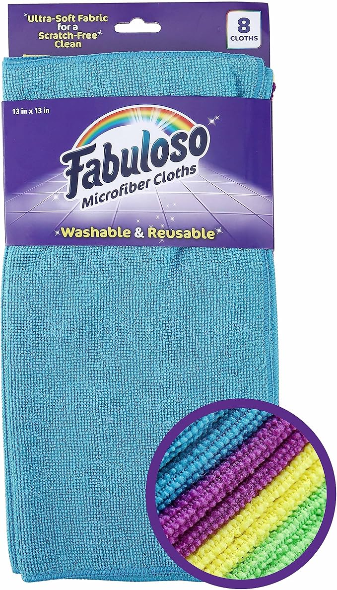 Fabuloso Microfiber Cleaning Cloths by Fabuloso