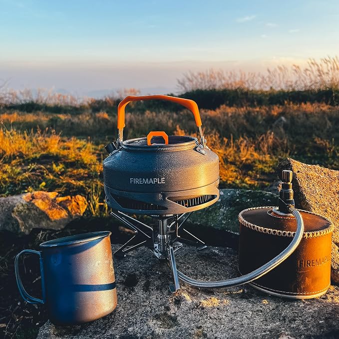 Fire-Maple XT1 0.8 Liter Camping Kettle | Portable Lightweight Aluminum Teapot - Image 6