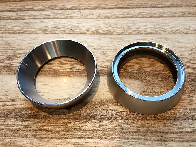 54mm Espresso Dosing Funnel Stainless Steel Coffee Dosing Ring fits 54mm - Image 4
