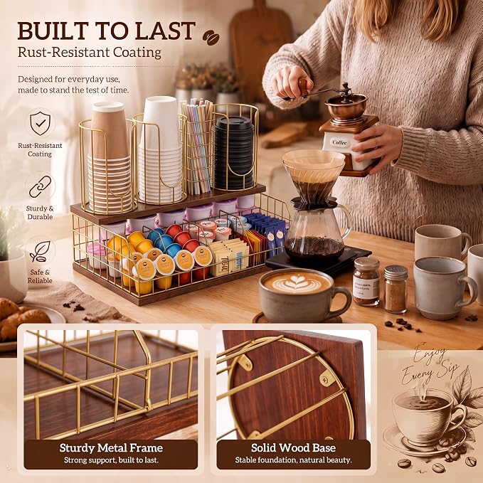 Geelin 18oz Adjustable Coffee Cup Dispenser - Image 6