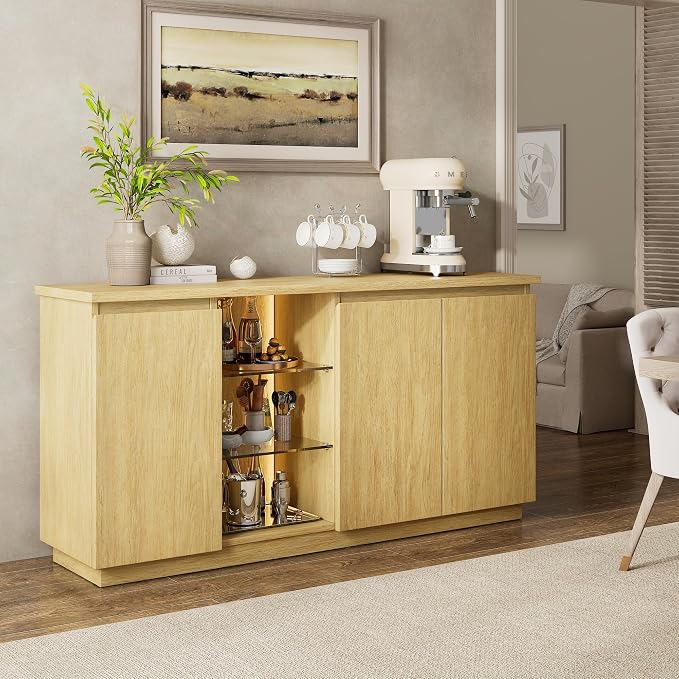 iPormis Sideboard Buffet Cabinet - Image 3