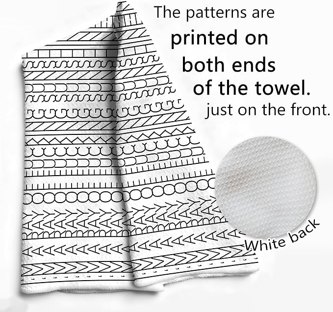 Funny Dark Humor Dish Tea Kitchen Towel, Funny Swear Word Hand Towels, I'm A - Image 6