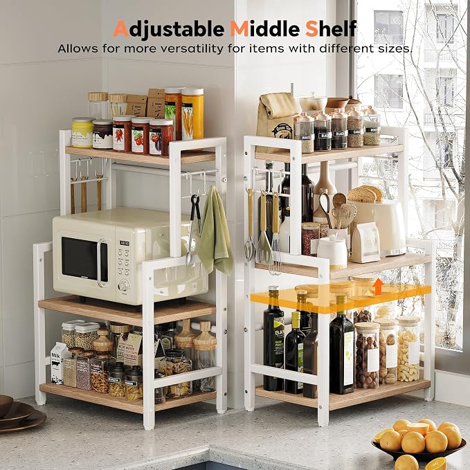 Kitchen Countertop Organizer, 3 Tier Large Spice Rack Organizer - Image 2