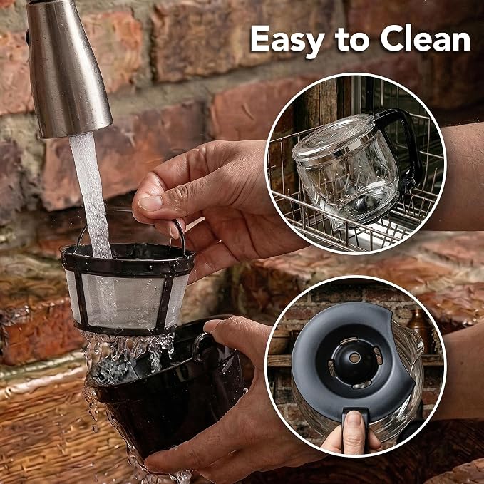 OVENTE 12-Cup Drip Coffee Maker - Image 4