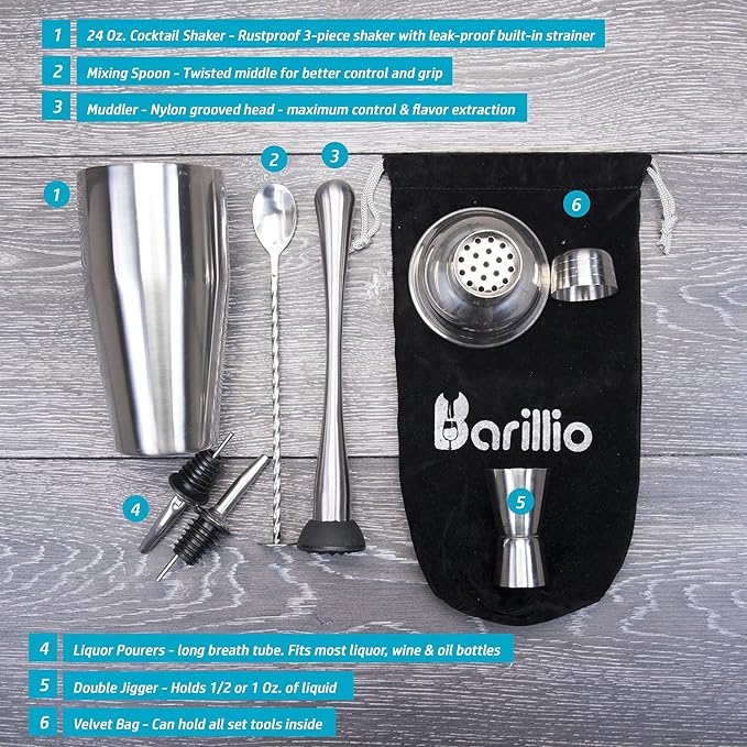 Barillio Mixology Bartender Kit - Image 4