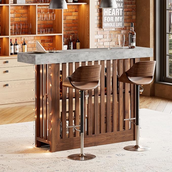 GarveeHome 63" Long Bar Table - Image 9