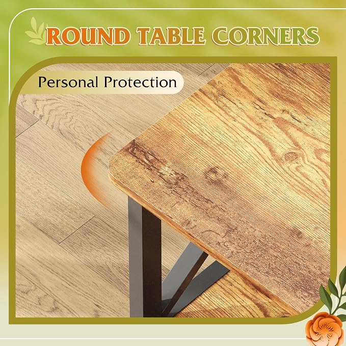 WLIVE Coffee Table for Living Room, Storage Shelf, Farmhouse Style Small Coffee - Image 6