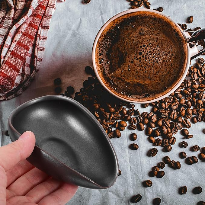 VOSAREA Ceramic Coffee Bean Dosing Tray Multi-functional Measuring Cup - Image 9