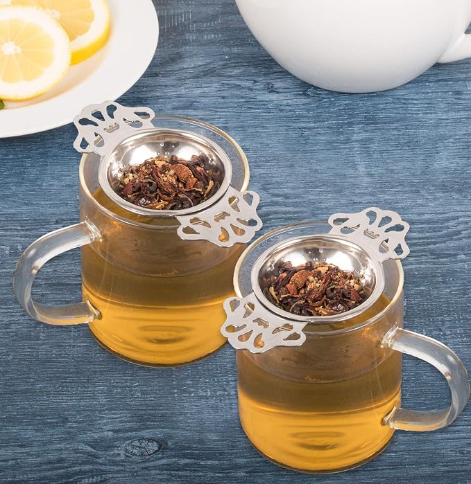 HIC Kitchen Premium Perforated English Tea Strainer - Image 3