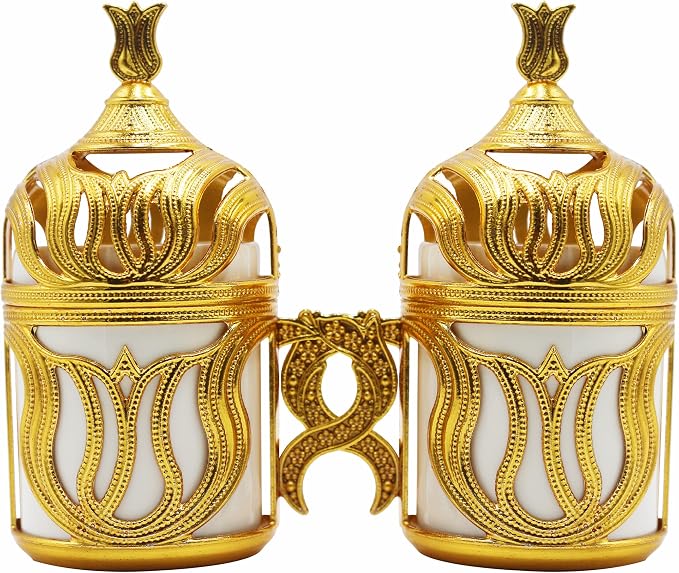 Kuchengerate 2pcs Turkish Greek Arabic Moroccan Coffee Cups - Image 2