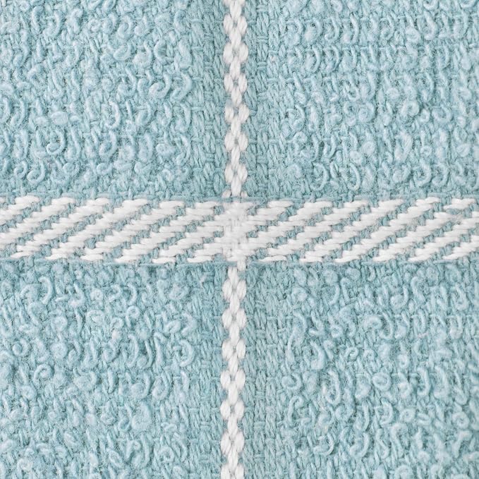 Ritz Premium 100% Cotton Terry Check Kitchen Dish Towels - Image 3