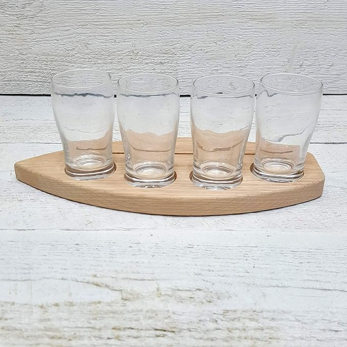 Customizable Beer Flight Sampler Paddle Board Surfboard Shape. - Image 7