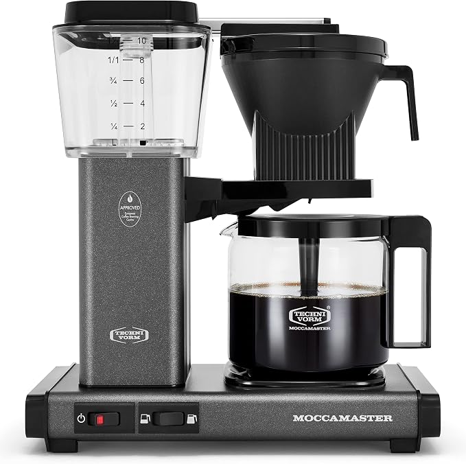 Moccamaster 53949 KBGV Select Coffee Maker, Stone Grey, 40 ounce by Unknown