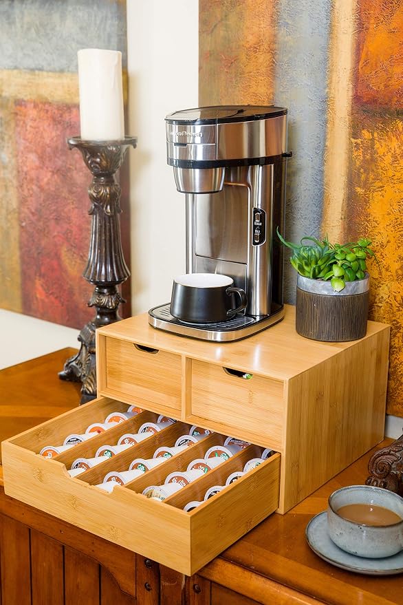 BAMBOO LAND- Extra Large Bamboo K Cup Holder - Image 2