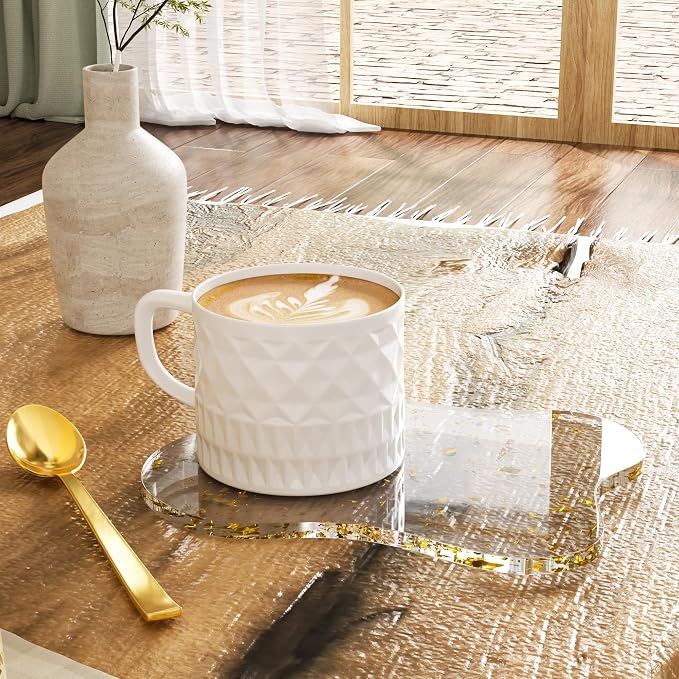 Acrylic 2Pcs/Set Coaster Decorative Plates - Image 2