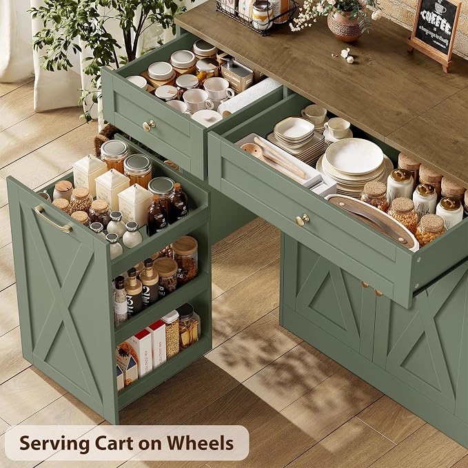 HOSTACK Multifunctional Storage Cabinet - Image 5