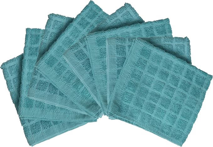 Bumble Dish Cloths | 12" x 12" | 100% Cotton Kitchen Towels | 406 GSM | Soft - Image 2