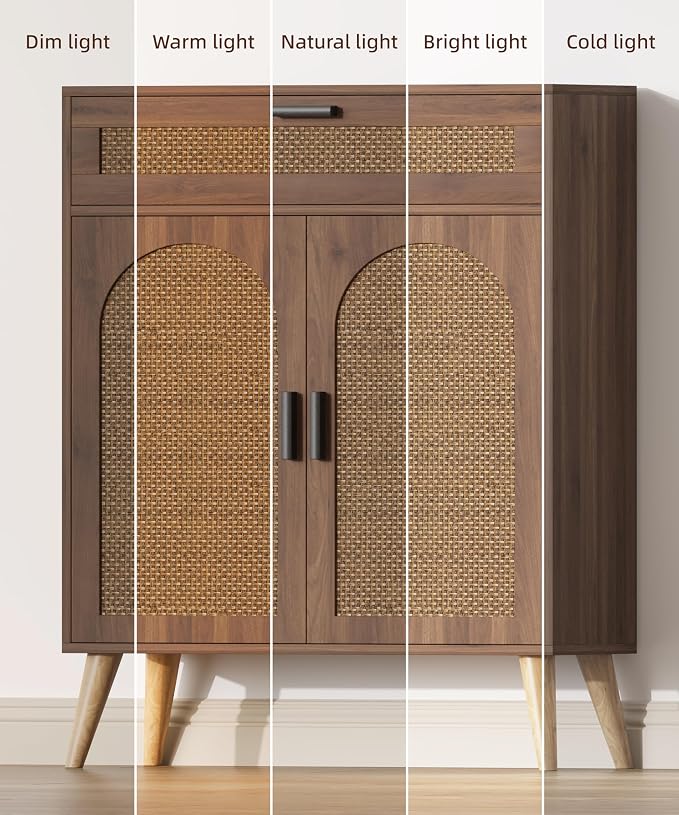 Kaiershi Rattan Buffet Cabinet - Image 8