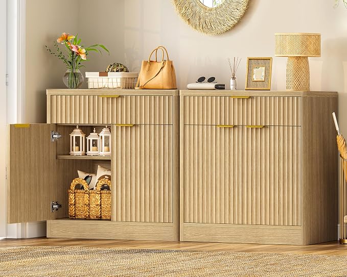 TEENFON 31.5" W Storage Cabinet - Image 4
